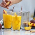 Szklanki do drinków napojów ryflowane wysokie 410 ml x4 szt