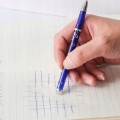 Długopis ścieralny wymazywalny ścieralny z gumką żelowy niebieski