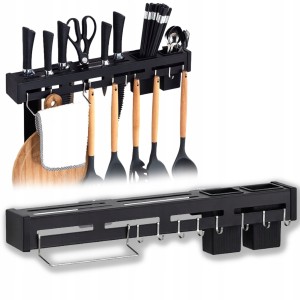 Wieszak uchwyt organizer kuchenny na akcesoria przybory kuchenne