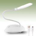 Lampka Led na biurko biała na usb obraca się o 360 stopni na dotyk