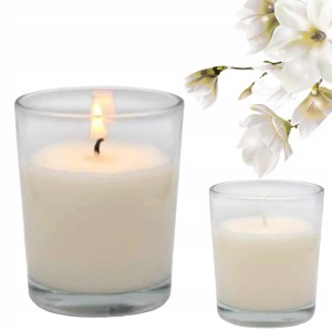 Świeca zapachowa w szkle słoiku 120 g zapach delikatnych białych kwiatów
