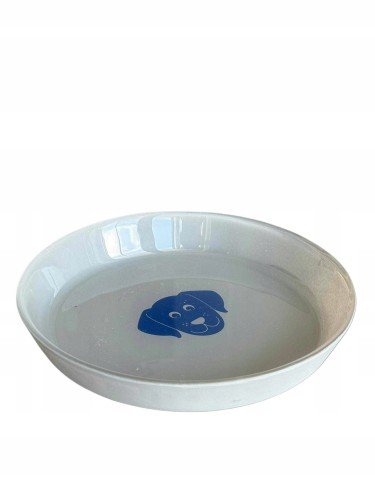 Miska miseczka dla psa podkładka spodek ceramiczny na wodę karmę
