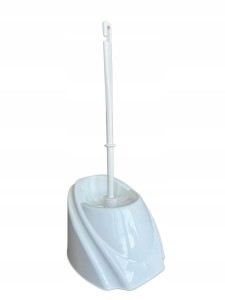 Szczotka do wc plastikowa biała do łazienki toalety