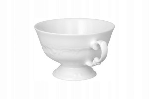 Filiżanka biała z porcelany na kawę herbatę kristoff 0,2l