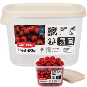 Pojemnik na żywność owoce warzywa szczelny do mikrofali zamrażalki 2,9l