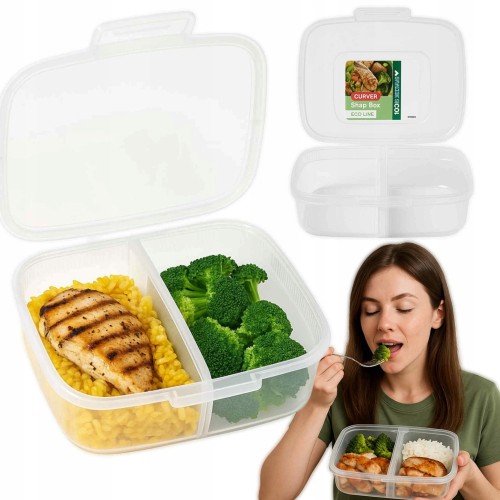 Pojemnik na lunch obiadowy zamykany na makaron do pracy 3,3l