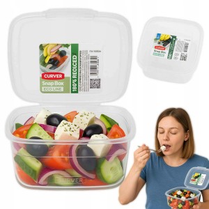Pojemnik na lunch obiadowy zamykany na sałatkę do pracy 0,9l