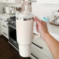 Kubek termiczny na kawę herbatę ze słomką MODNY termos 1200 ml