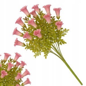 Sztuczne dzwonki bukiet 5 gałązek kwiaty dekoracyjne do wazonu dom MRE1146