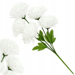 Sztuczne kwiaty chryzantema bukiet 5 główek elegancka dekoracja MRY2521