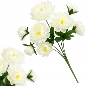 Bukiet chryzantem sztucznych 50 cm dekoracja do wazonu i aranżacji MRE1004