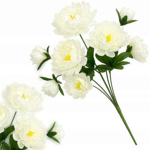 Bukiet chryzantem sztucznych 50 cm dekoracja do wazonu i aranżacji MRE1004