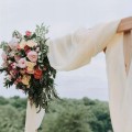 Gąbka florystyczna mokra w koszyczku do stroików floret duży ZIELONA