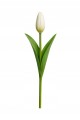 Sztuczny TULIPAN kwiat pojedynczy silikonowy JAK ŻYWY dekoracyjny 31 cm