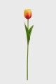 Sztuczny TULIPAN kwiat pojedynczy silikonowy JAK ŻYWY dekoracyjny 42 cm