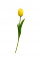 Sztuczny TULIPAN kwiat pojedynczy silikonowy JAK ŻYWY dekoracyjny 42 cm