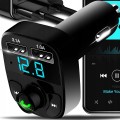 Transmiter do samochodu bluetooth fm mp3 sd ładowarka 2xusb