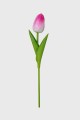 Sztuczny TULIPAN kwiat pojedynczy silikonowy JAK ŻYWY dekoracyjny 33 cm