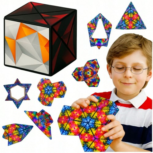 Kostka magnetyczna MAGIC CUBE antystresowa przestrzenna układanka