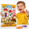 Gra edukacyjna układanka ZWIERZĄTKA NA WSI edukacyjna dla dzieci