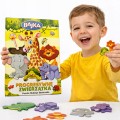 Puzzle edukacyjne układanka PROGRESYWNE ZWIERZĄTKA edukacyjna dla dzieci
