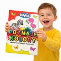 Gra edukacyjna układanka POZNAJE KOLORY edukacyjna dla dzieci