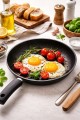 Patelnia nieprzywierająca indukcja gaz solidna powłoka sycylia 24 cm