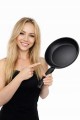 Patelnia nieprzywierająca indukcja gaz solidna powłoka sycylia 24 cm
