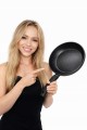 Patelnia nieprzywierająca indukcja gaz solidna powłoka toscania 26 cm