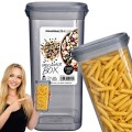 Pojemnik kuchenny hermetyczny na makaron ryż płatki BOX 1,9l