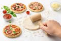 Wałek do ciasta drewniany mały wałek do pizzy ciastek i makaronu