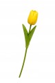 Sztuczny TULIPAN kwiat pojedynczy silikonowy JAK ŻYWY dekoracyjny 33 cm
