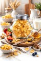 Słój szklany z pokrywką pojemnik na żywność na artykuły sypkie 2,5l