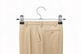 Metalowy wieszak na spodnie z klamerkami klipsami organizer do szafy 30cm