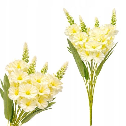 Bukiet sztucznych LEWIZJI LEWIZJA dekoracja do wazonu na grób 60cm MRMZ1156