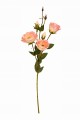 Eustoma duża gałązka sztuczna z pąkami dekoracja do wazonu 72 cm MRYS017