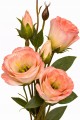 Eustoma duża gałązka sztuczna z pąkami dekoracja do wazonu 72 cm MRYS017