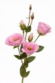 Eustoma duża gałązka sztuczna z pąkami dekoracja do wazonu 72 cm MRYS017
