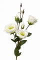 Eustoma duża gałązka sztuczna z pąkami dekoracja do wazonu 72 cm MRYS017