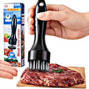 Nakłuwacz do mięsa tenderizer z ostrzami stalowymi do nakłuwania