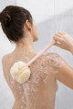 Szczotka do mycia pleców szczotka do masażu i kąpieli z rączką długa