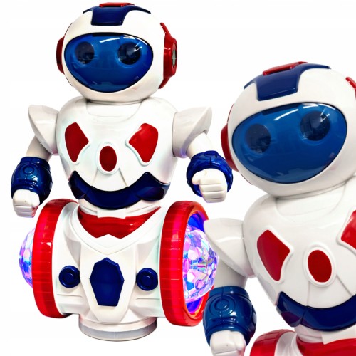 Zabawka interaktywna ROBOT świecący edukacyjny dla dzieci