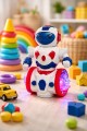 Zabawka interaktywna ROBOT świecący edukacyjny dla dzieci