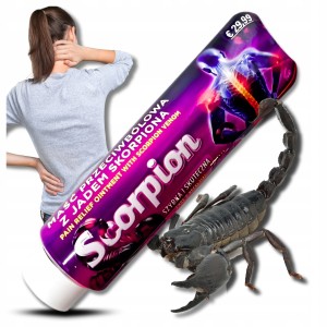 Maść przeciwbólowa skorpion SZYBKA I SKUTECZNA 125 ml