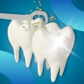 Wykałaczki dentystyczne nici dentystyczne z wykałaczką flosser do zębów x30