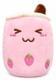 Pluszowa zabawka bubble tea maskotka kawaii 14 cm z przyssawka