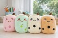 Pluszowa zabawka bubble tea maskotka kawaii 14 cm z przyssawka
