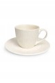 Filiżanka ze spodkiem ceramiczna do kawy herbaty elegancka 200 ml MRY3958