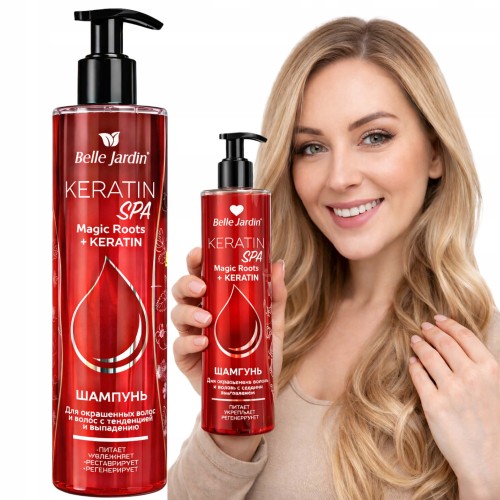 Szampon do włosów Keratin SPA Magic wzmacniający
