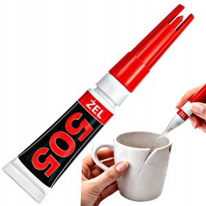Klej 505 żel mocny klej uniwersalny do ceramiki plastiku metalu 3ml